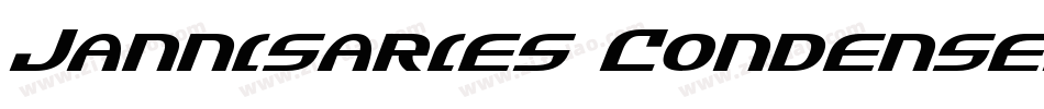 Jannisaries Condensed字体转换